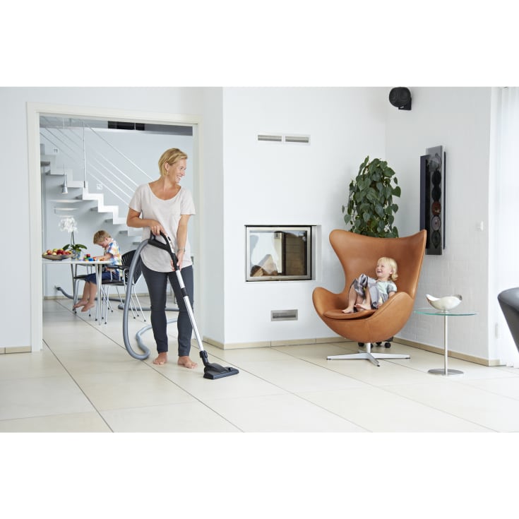 Nilfisk-Frithiof All-in-1 LCD Deluxe centralstøvsuger