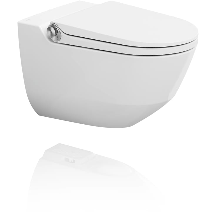 Laufen Riva douchetoilet, uden skyllekant, rengøringsvenlig, hvid