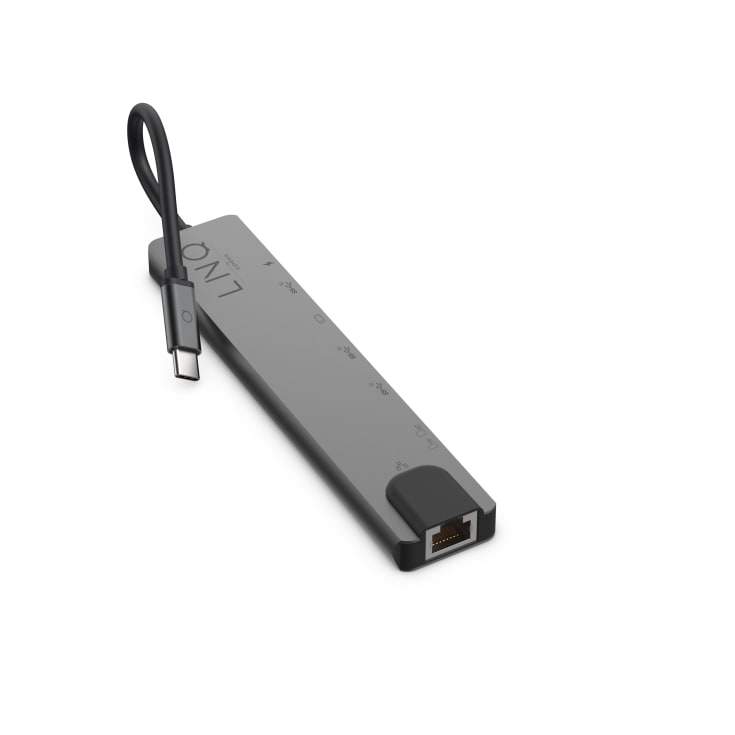 Linq 8-i-1 Pro USB-C multiport hub, space grey