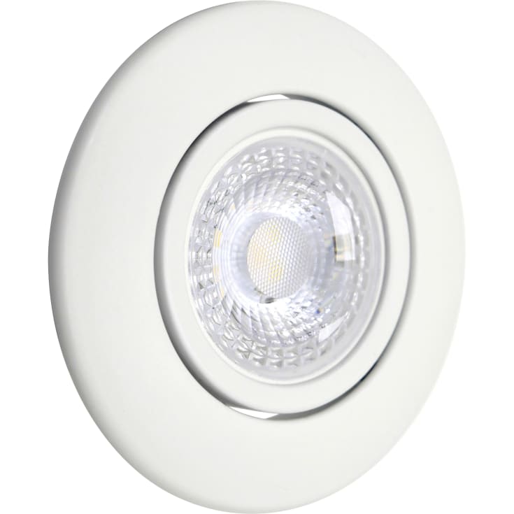 Nordtronic Long Life GU10 spotpære, mat hvid, 2700K