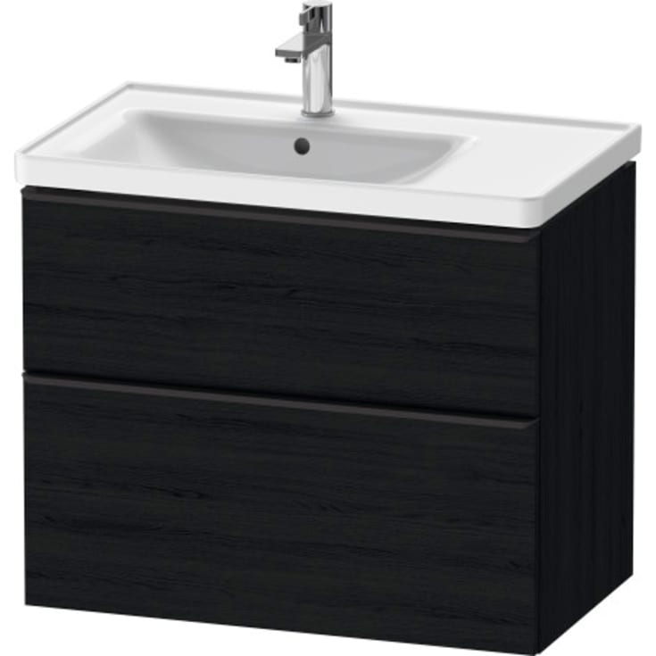 Duravit D-Neo underskåp, 78,4x45,2 cm, svart ek