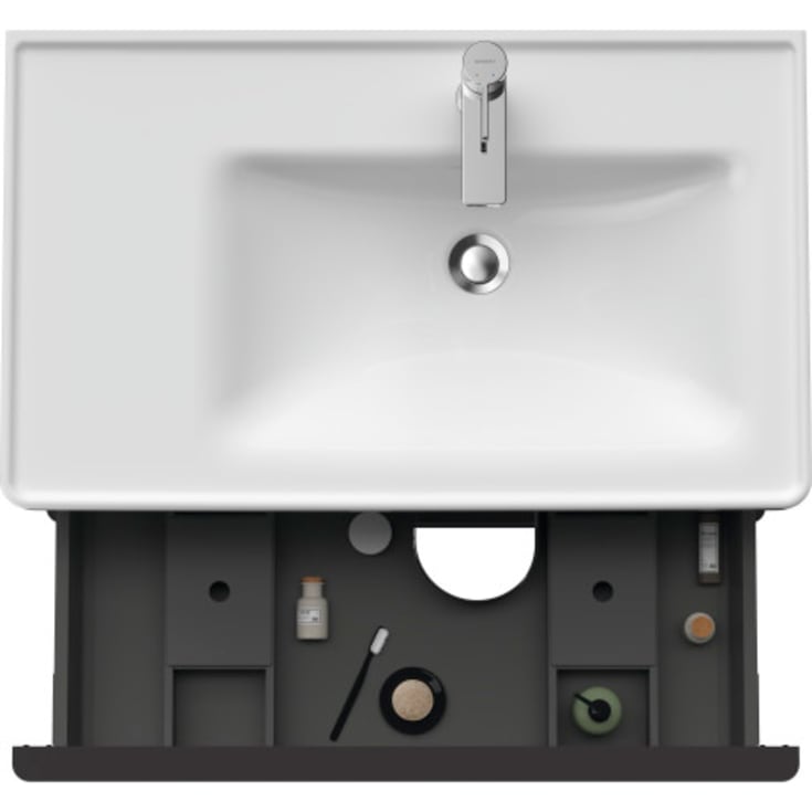Duravit D-Neo underskab, 78,4x45,2 cm, sort eg
