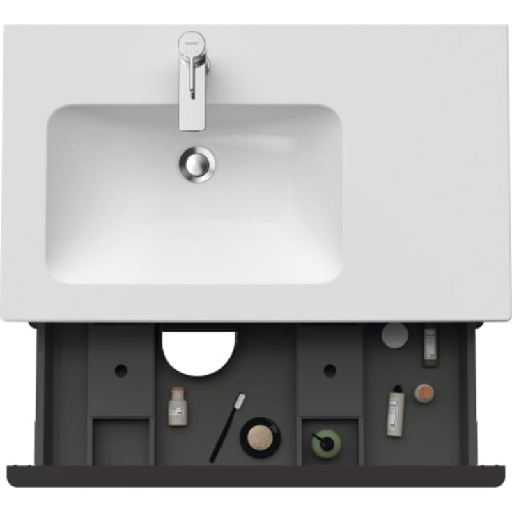 Duravit D-Neo underskåp, 81x45,2 cm, svart ek
