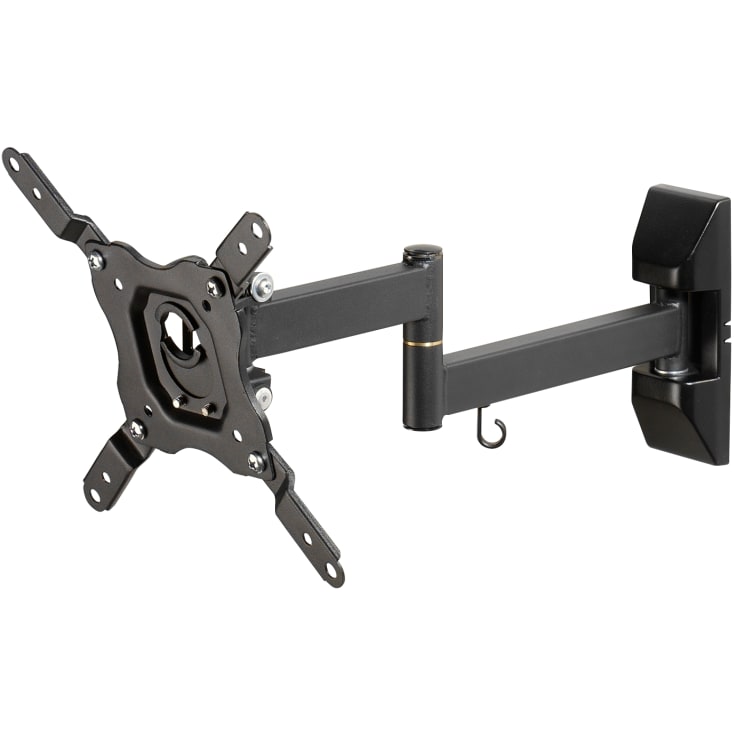 VIVANCO 2-arms svingbrakett 43&quot;/25kg Sort