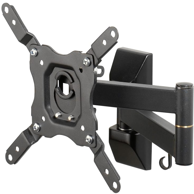 VIVANCO 2-arms svingbrakett 43&quot;/25kg Sort
