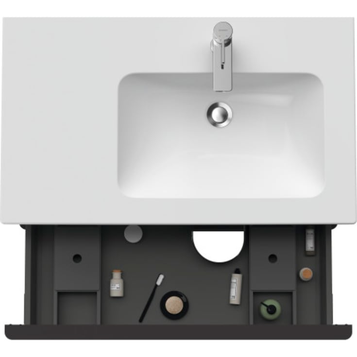 Duravit D-Neo underskåp, 81x45,2 cm, svart ek