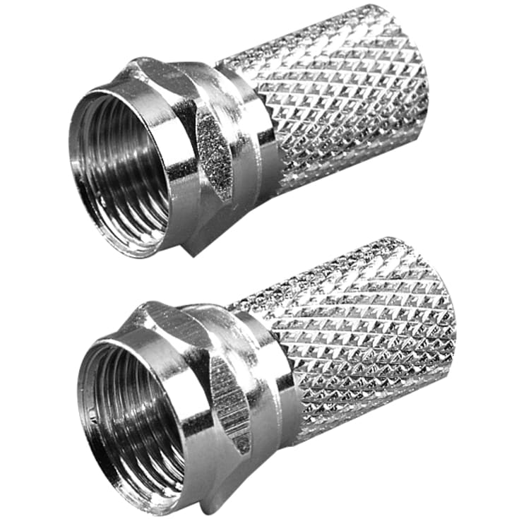 VIVANCO F-kontakt 7,0 mm 2stk