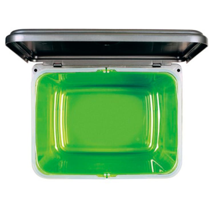 Intra Sesamo 1 affaldssystem, 16 liter, grå/grøn