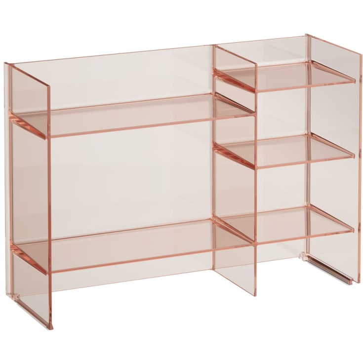 Kartell Laufen Sound Rack hylla, 75x53 cm, rosa