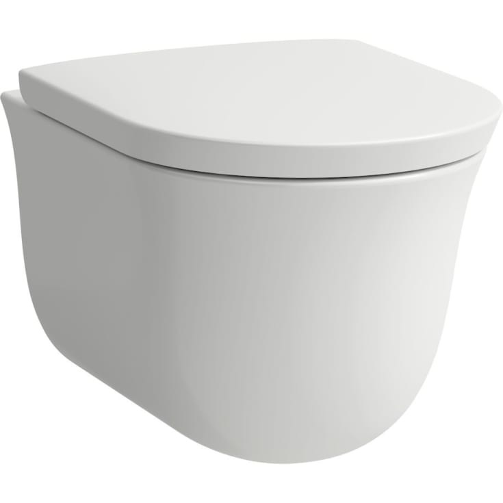 Laufen The New Classic vegghengt toalett, uten skyllekant, hvit