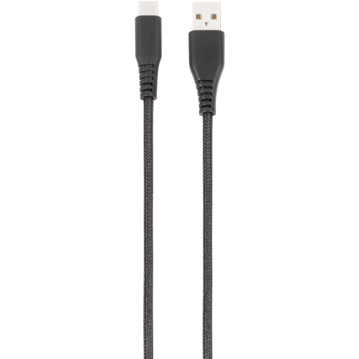 VIVANCO Longlife USB-C/-A 2.0 kabel 1,5m Sort