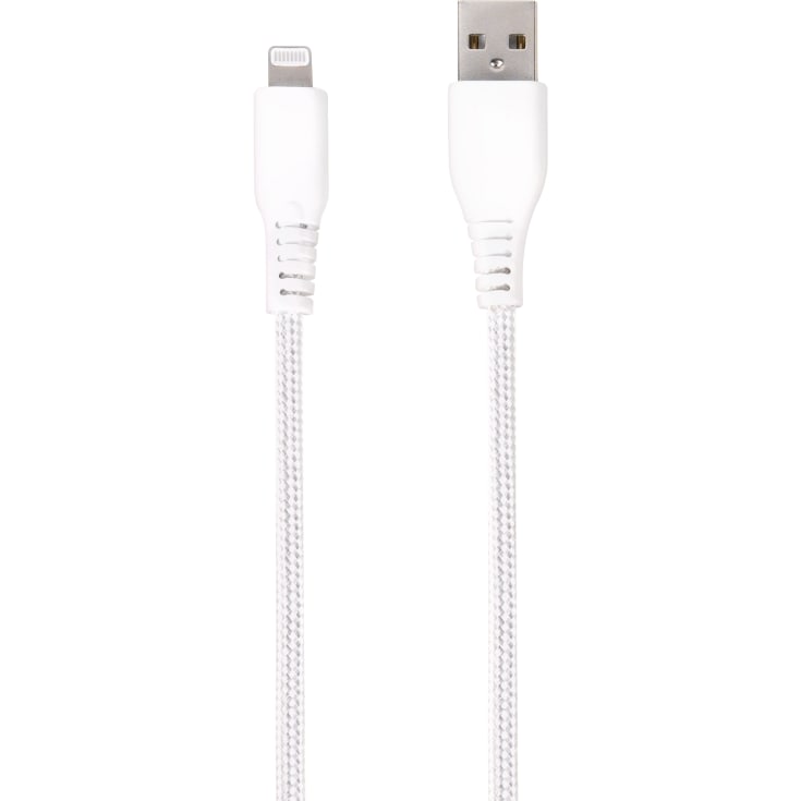 VIVANCO Longlife Lightning-kabel 0,5m Vit