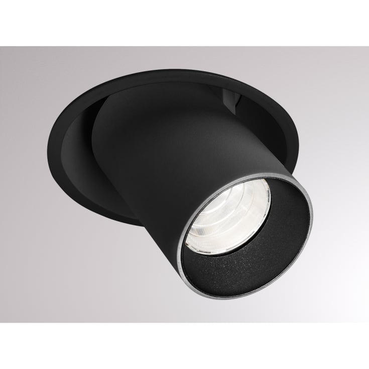 Elix downlight sort 9W 2700K ekskl. driver maks 500mA 650lm