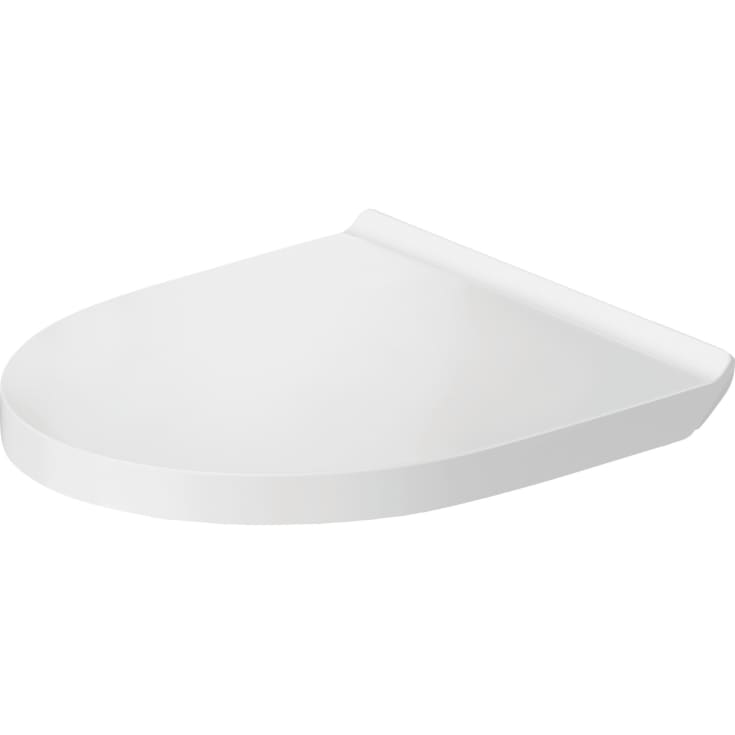 Duravit No.1 toalettstol, mjukstängande, vit
