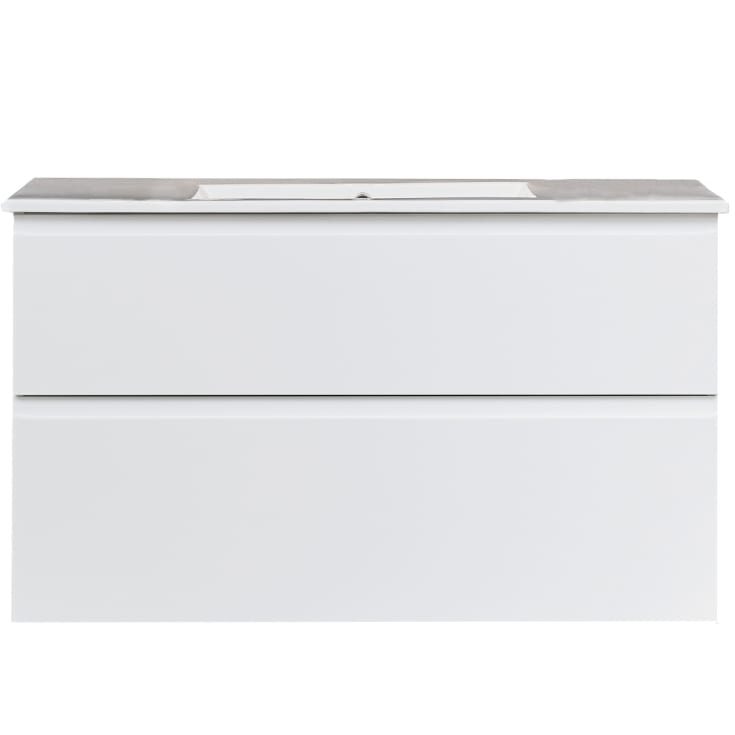 Cassøe Front möbelpaket, 101x47,5 cm, vit