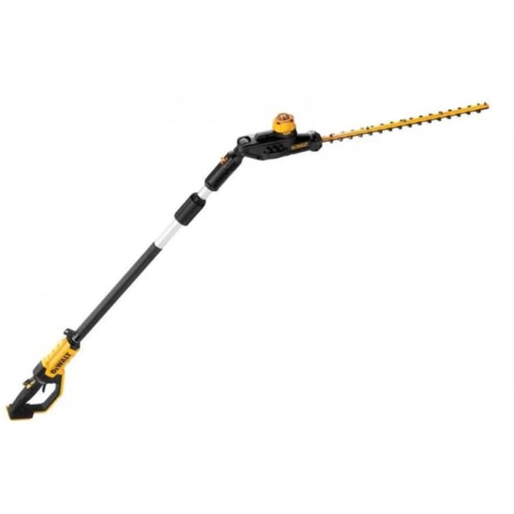 Dewalt 18V XR hækkeklipper m. telskopskaft u. batteri
