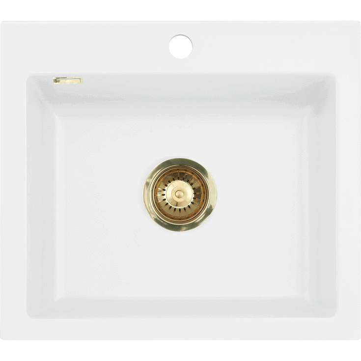 Lavabo Mera 57 kjøkkenvask, 57,5x51 cm, hvit