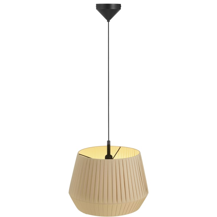 Nordlux Dicte pendellampe, beige, Ø40 cm