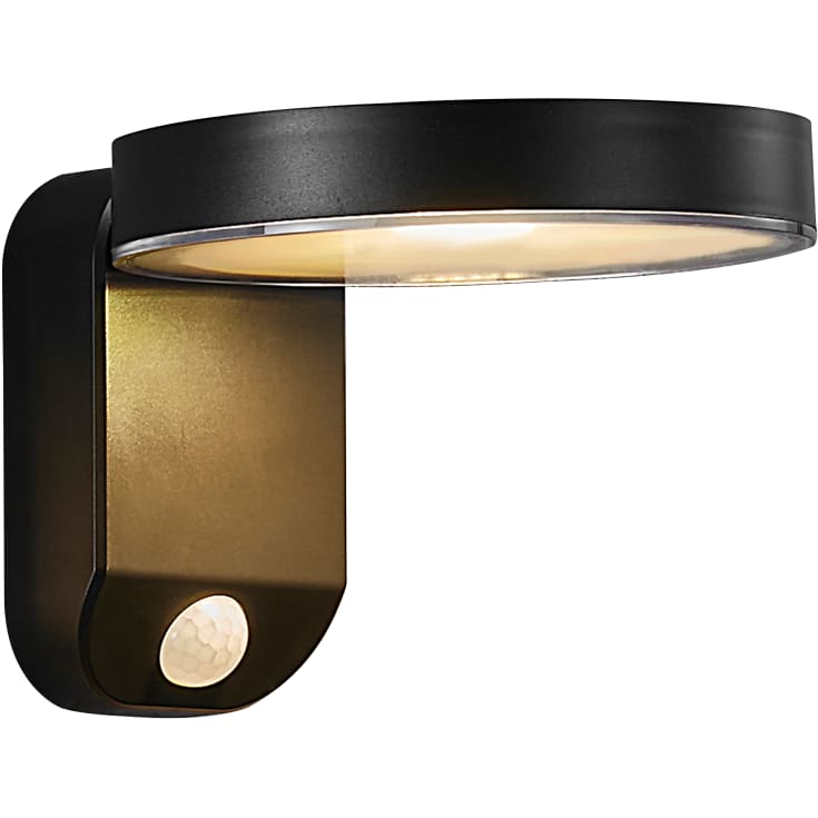 Nordlux Rica Round solcell vägglampa