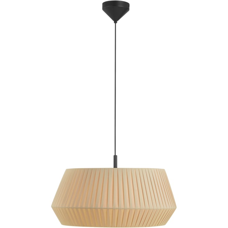 Nordlux Dicte pendellampe, beige, Ø53 cm