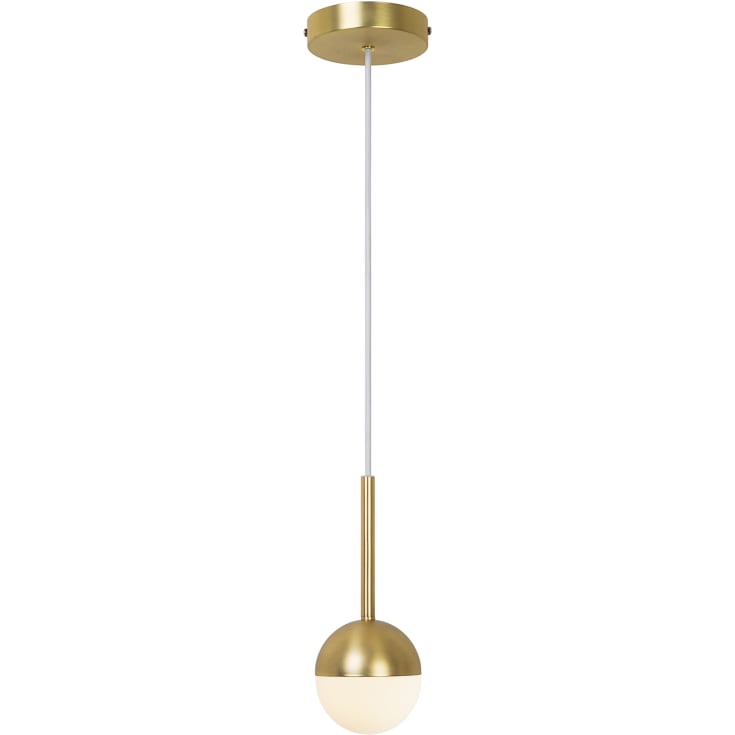 Nordlux Contina pendellampa, mässing
