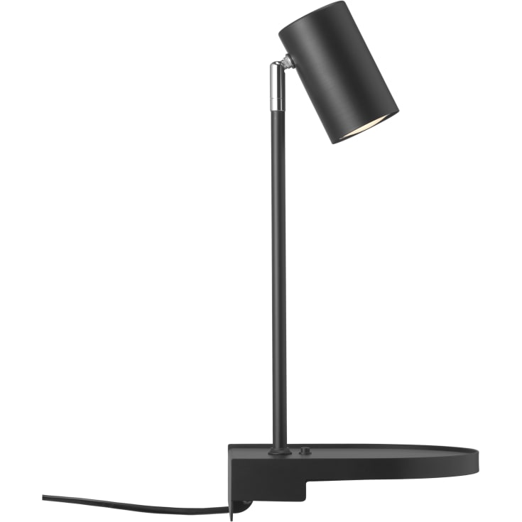 Nordlux Cody vägglampa med USB, svart
