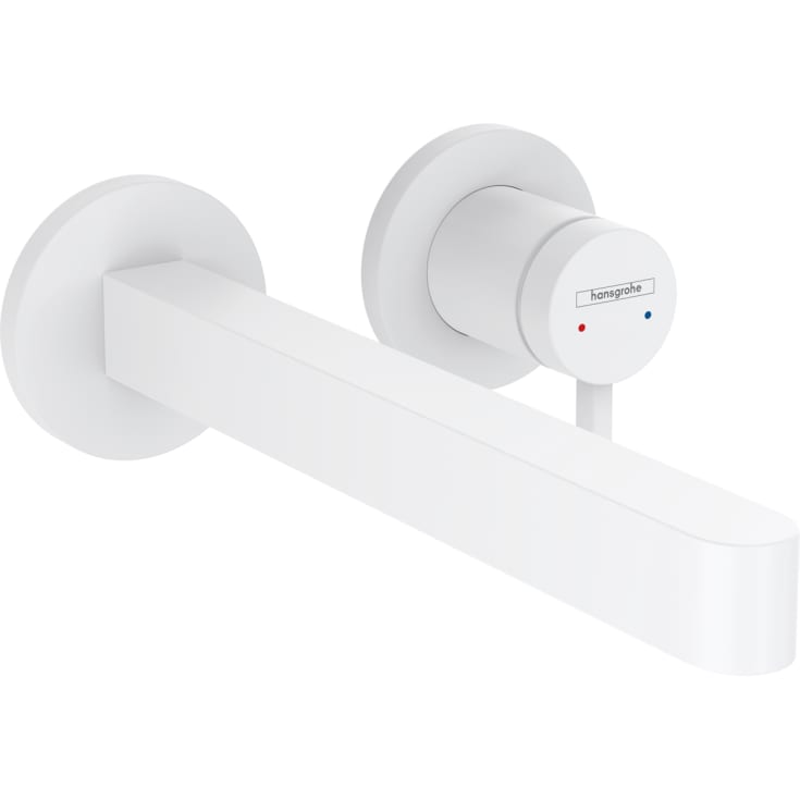 Hansgrohe Finoris tvättställsblandare, mat vit