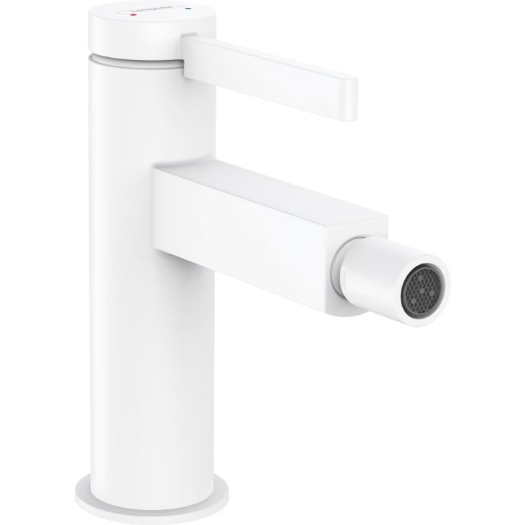 Hansgrohe Finoris bidetarmtaur, mat hvid