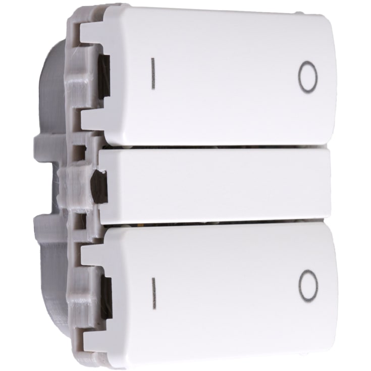 XL Hue-kompatibel ZigBee push, av/på for LK FUGA hvit