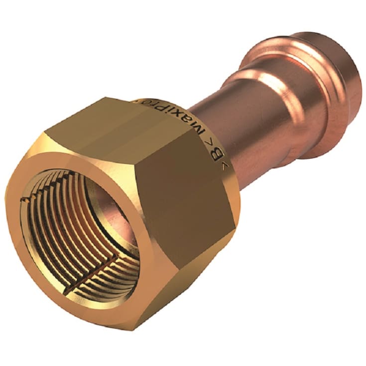 MaxiPro - 48 Bar - Flare adapter (CU/MS) 1/2"