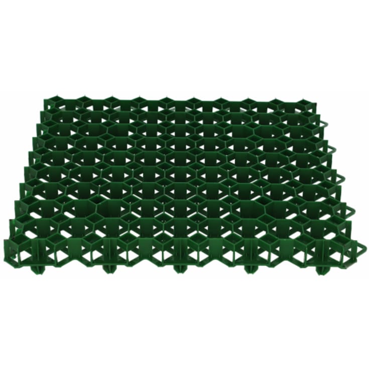 LHI Multigrass permeable græsarmering, 60x60 cm, grøn