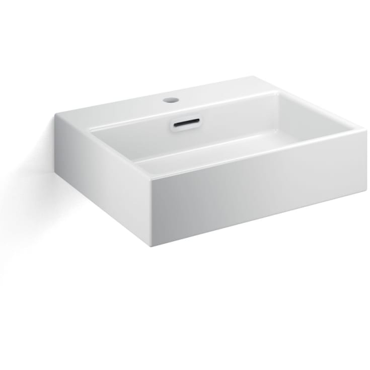 Cassøe Lineabeta Quarelo tvättställ, 42x36 cm, vit