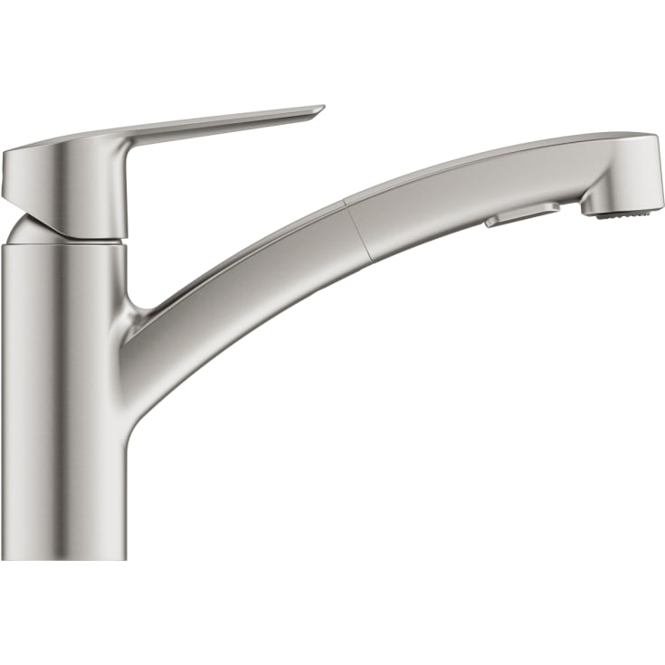 Grohe Quickfix Start köksblandare, utdragbar pip, stål