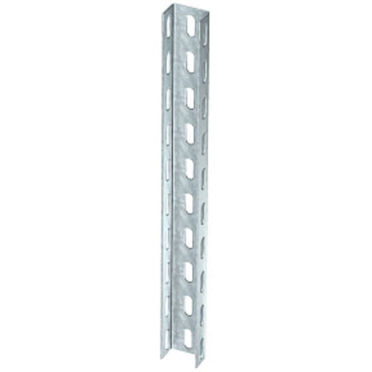 U-pendel 50x30x300 3-sidig perforerad US 3 30 FS galvaniserad