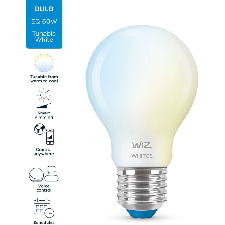 Wiz E27 standardlampa, justerbar vit