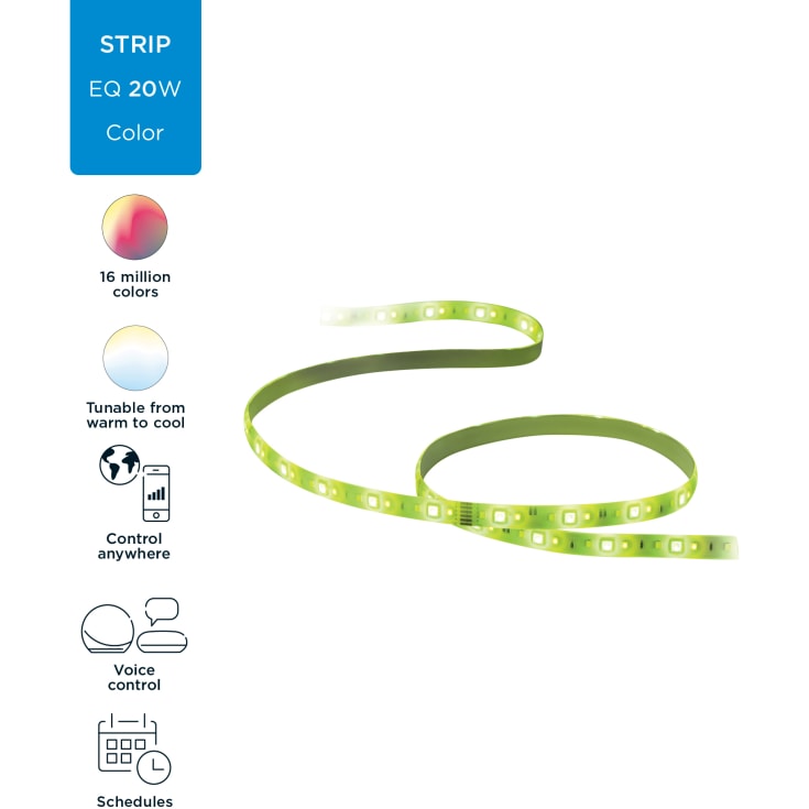 Wiz LED strip, 2 meter, startsæt