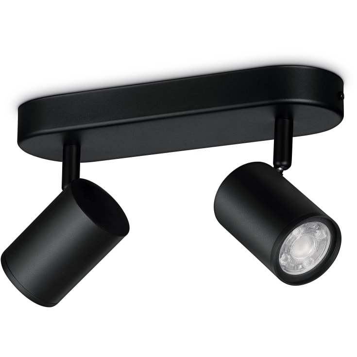 Wiz Imageo spotlampe, justerbar hvid, sort