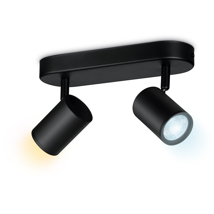 Wiz Imageo takspotlight, justerbar vit, svart