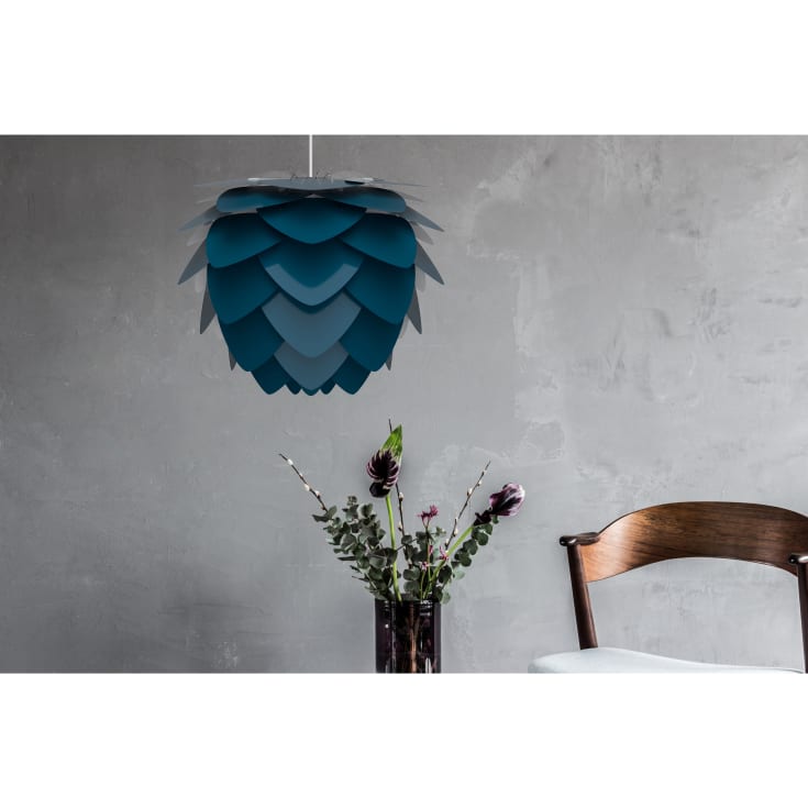 Umage Aluvia lampeskærm, blå, Ø59 cm