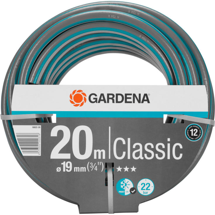 Gardena Classic hageslange, 3/4", 20 meter
