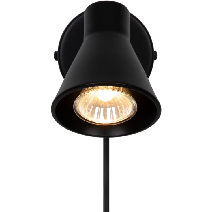 Nordlux Eik vägglampa, svart