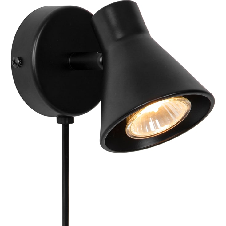 Nordlux Eik vägglampa, svart