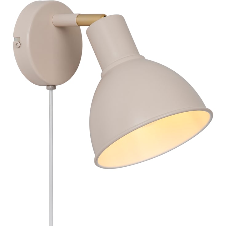 Nordlux Pop vägglampa, beige