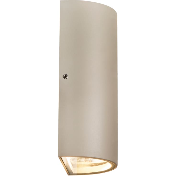 Nordlux Rold Round udendørs væglampe, beige