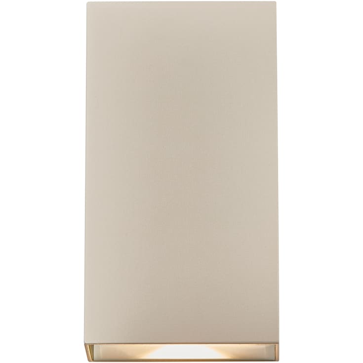 Nordlux Rold Square udendørs væglampe, beige