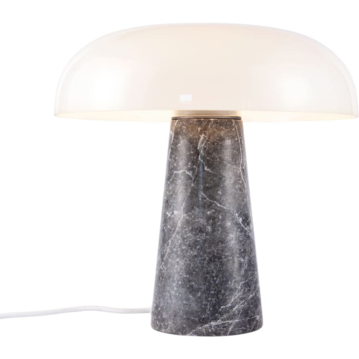 Dftp Glossy bordslampa, grå