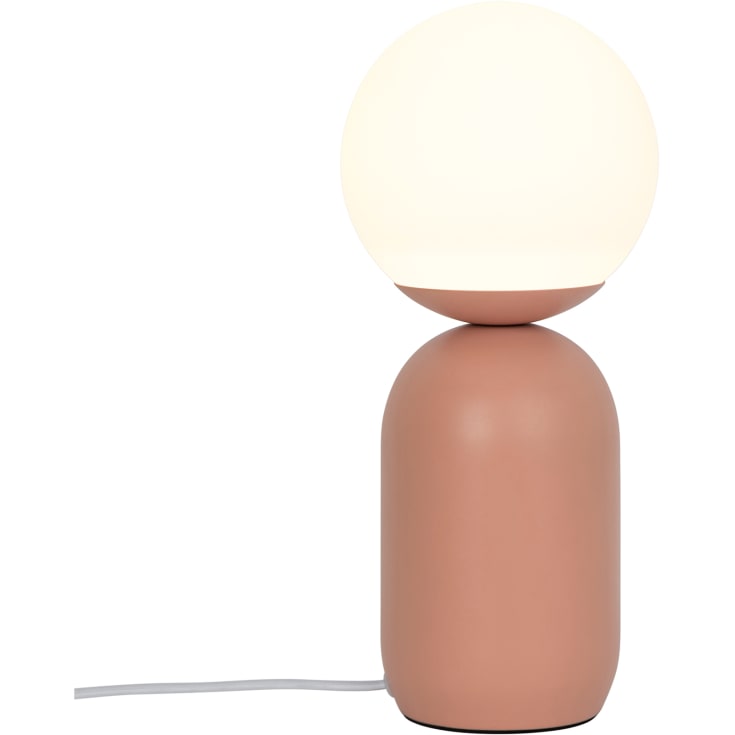 Nordlux Notti bordlampe, terracotta rød