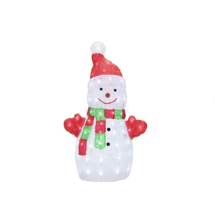 4 st Konstsmide snögubbe, H50 cm