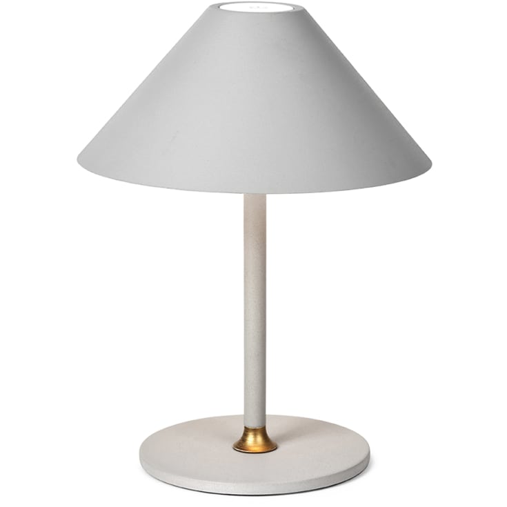 Halo Design Hygge genopladelig bordlampe, H20 cm, lysegrå