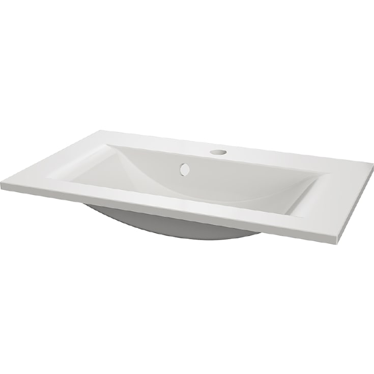 Svedbergs Munka servant, 61x35,6 cm, hvit
